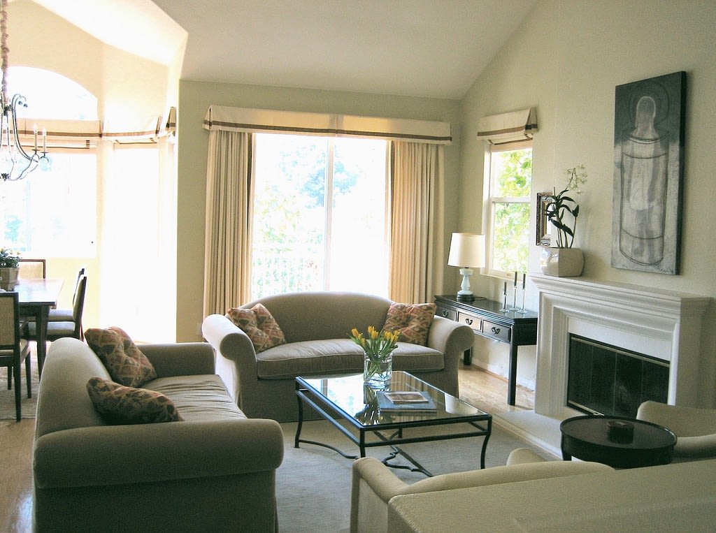 Living room before update