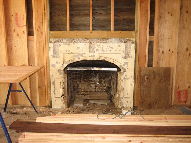 original fireplace