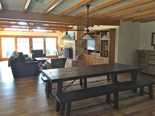 living room after reno